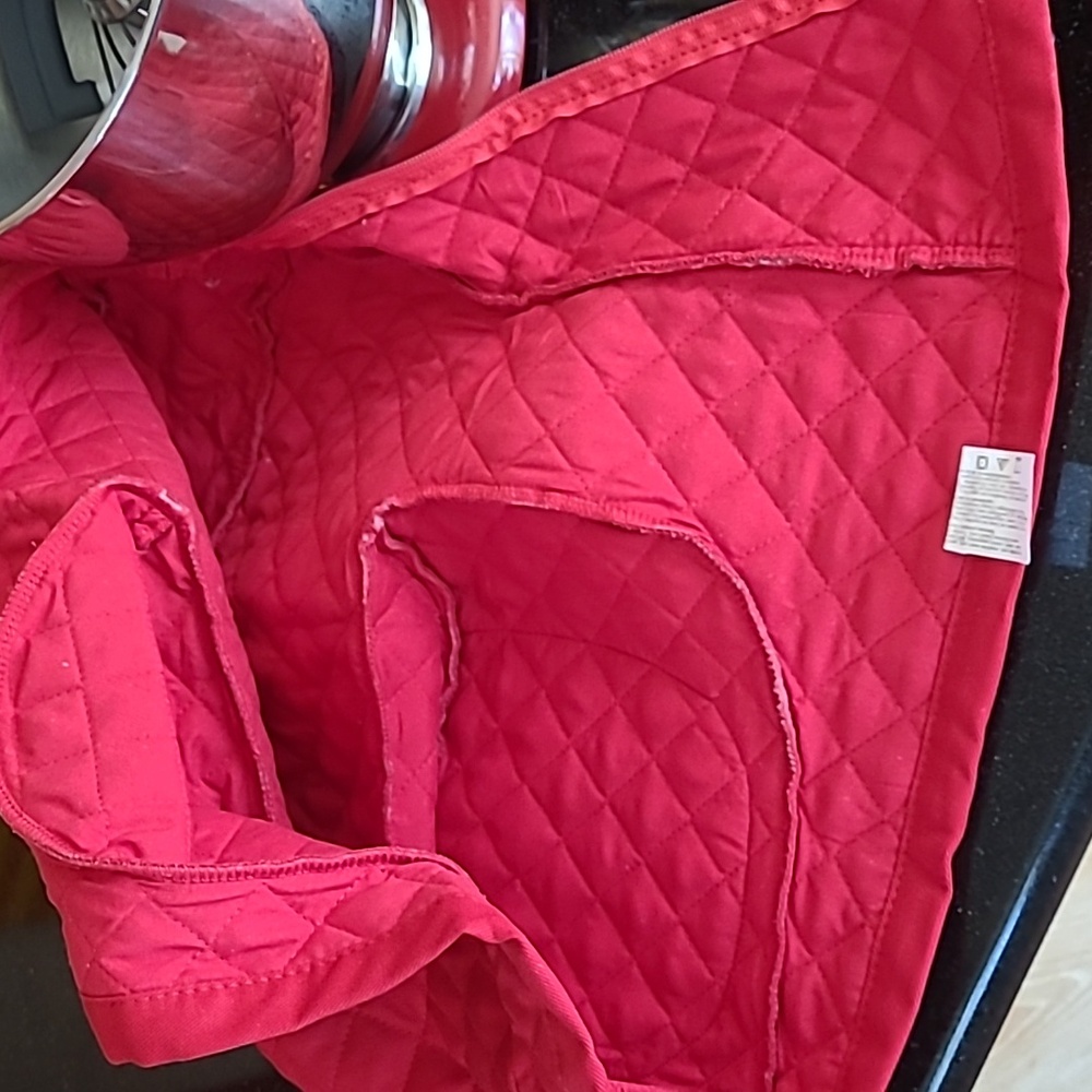 KitchenAid Red Kitchen Linens Quilted Appliance Cover - Picture 7 of 11